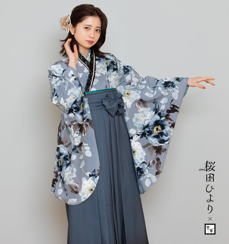 2024年新作【桜田ひより×百華】卒業式 袴レンタル フルセット