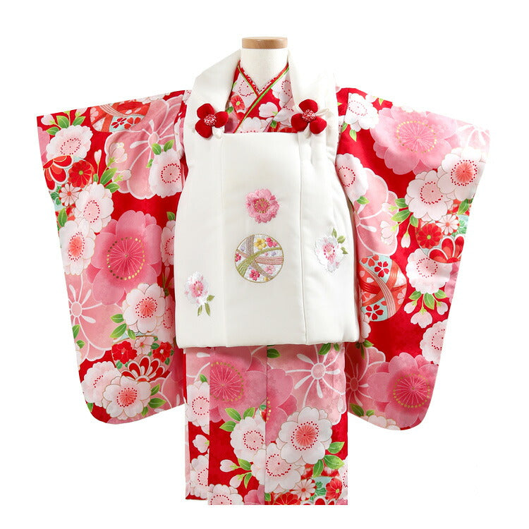 京都花ひめ 七五三 着物 羽織 ３歳 - 着物・浴衣・和小物