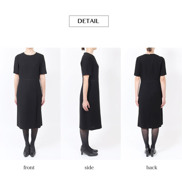 ブラックフォーマル 喪服 礼服 レディース 小さいサイズ 大きいサイズ 3号～39号 t106