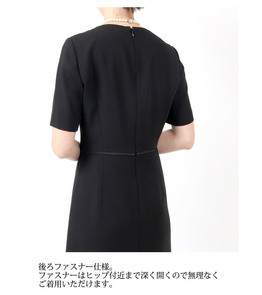 ブラックフォーマル 喪服 礼服 レディース 小さいサイズ 大きいサイズ 3号～39号 t106