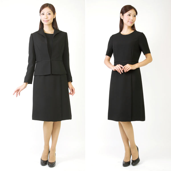 ブラックフォーマル 喪服 礼服 レディース 小さいサイズ 大きいサイズ 3号～39号 t106