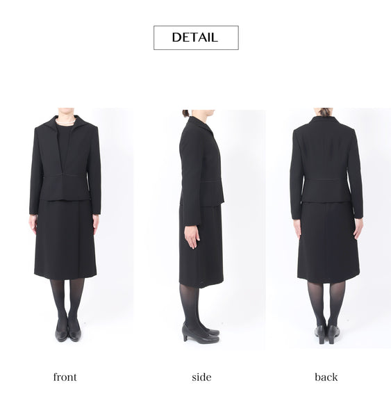 ブラックフォーマル 喪服 礼服 レディース 小さいサイズ 大きいサイズ 3号～39号 t106