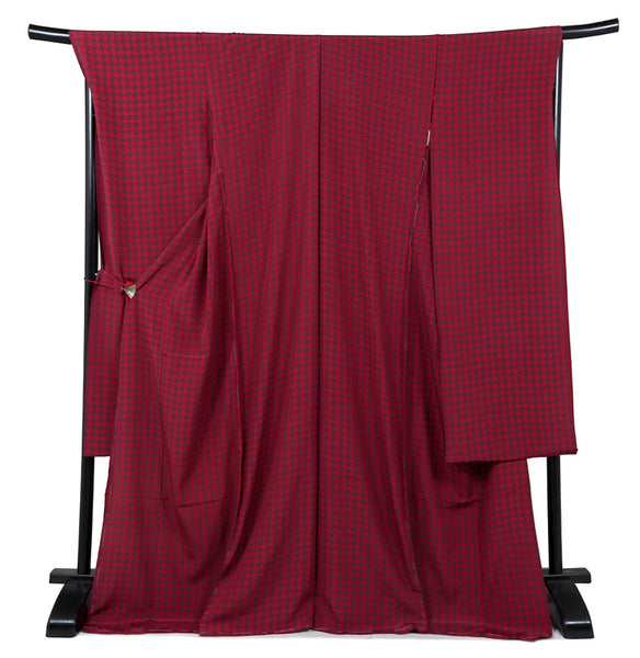 【セミオーダー】 振袖 レンタル フルセット 赤 アンティーク調 レトロ 成人式 二十歳の集い 結婚式 卒業式 適応身長150～168cm 72271