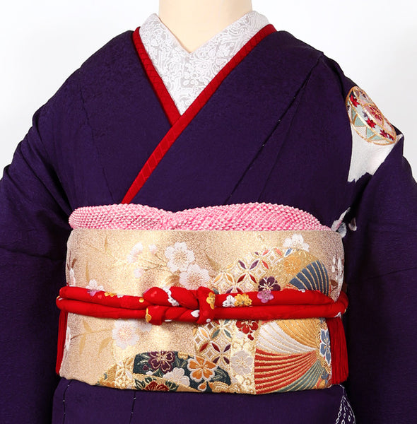 【セミオーダー】 振袖 レンタル フルセット 紫 成人式 二十歳の集い 結婚式 卒業式 適応身長150～168cm 72278