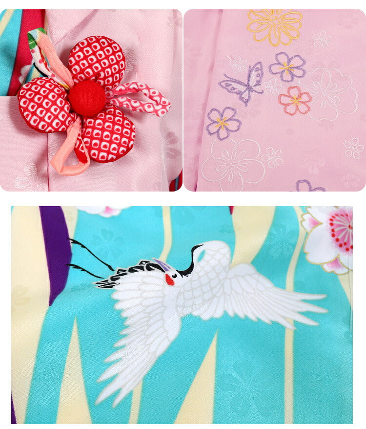 NA803子供着物3歳前後用新品未使用品比翼仕立て着丈99センチ裄丈49センチ NA803子供着物3歳前後用新品未使用品比翼仕立て着丈99センチ