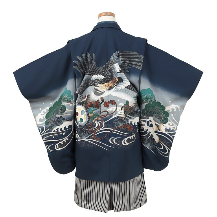 七五三○七五三着物○男児着物○5歳男の子○袴○袴セット○着物セット○子供着物 SOUBIEN（創美苑） 七五三 着物 レンタル 5歳 男の子 フルセット 袴